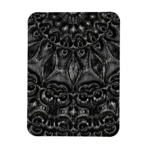 Charcol Mandala Magnet