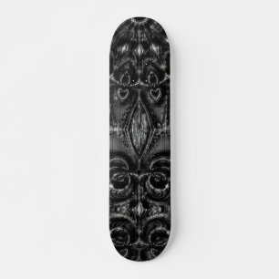 Charcol Mandala Mini Skateboard Bräda 18,5 Cm