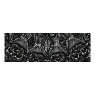 Charcol Mandala Photo Print Fototryck