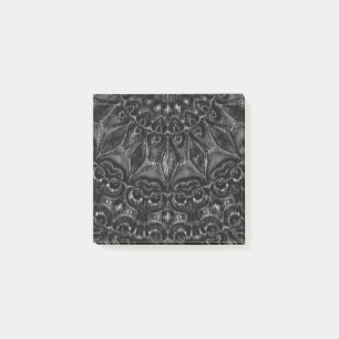 Charcol Mandala Post-it Block