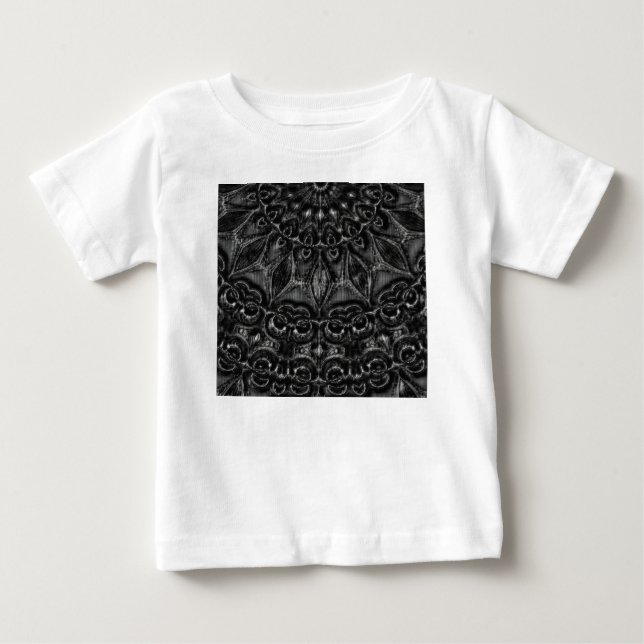 Charcol Mandala T Shirt (Framsida)