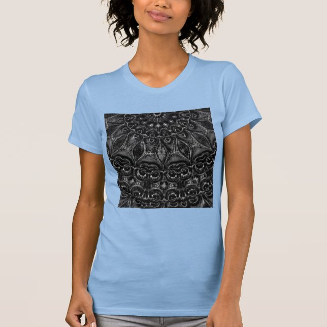 Charcol Mandala T-Shirt (Framsida)