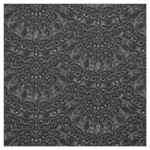 Charcol Mandala Tyg
