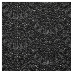 Charcol Mandala Tyg
