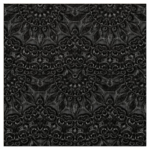 Charcol Mandala Tyg