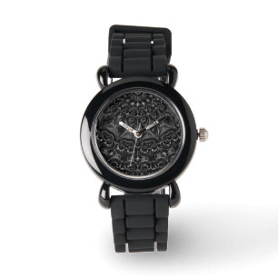 Charcol Mandala Watch Armbandsur