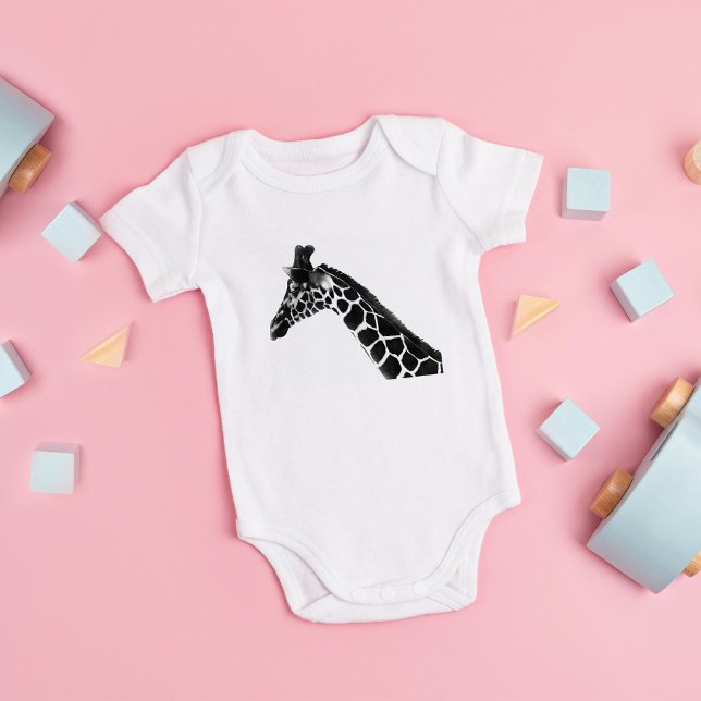 Charcol Sketch Giraffe Tee Shirt (Skapare uppladdad)