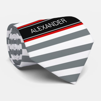 Charcol Wt Horz Preppy Rand Black Namn Monogram Slips