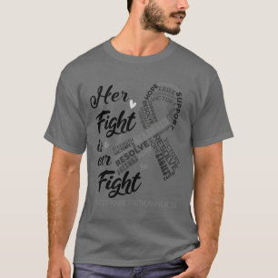 Charcot Marie Tooth Awareness Hennes Fight är vår T Shirt