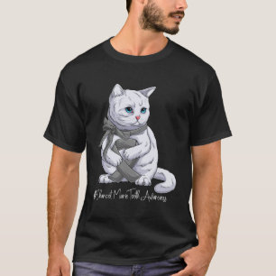 Charcot Marie Tooth Medvetenhet Månad Grå Band Ca T Shirt