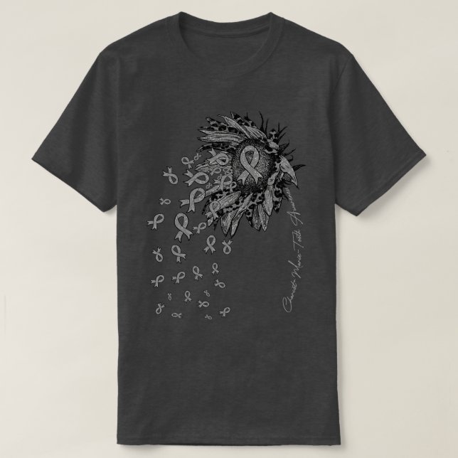 CharcotMarieTooth Awareness Solrosbonusflöde T Shirt (Design framsida)