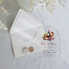 Charcuterie Board Vin & Cheese Couple Shower