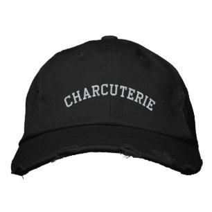 charcuterie broderad keps