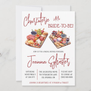 Charcuterie med Bride to be! Möhippa Inbjudningar