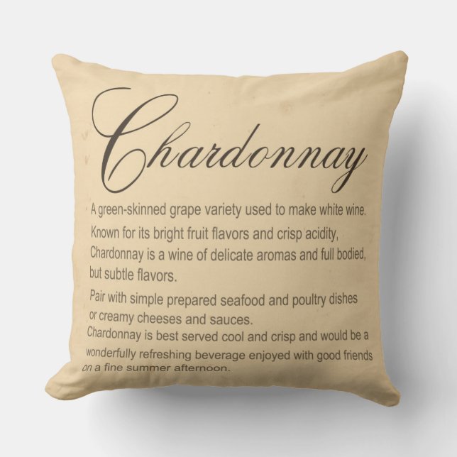 Chardonnay Kudde (Framsida)