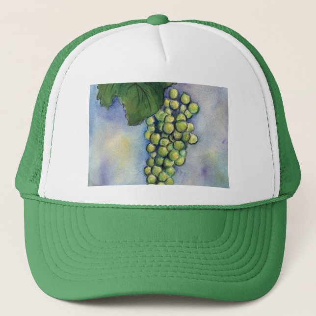 Chardonnay Vin Grapes Hat Keps (Framsida)