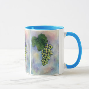 Chardonnay Vin Grapes Mugg