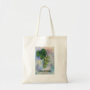 Chardonnay Vin Graps & Description Bag Tygkasse