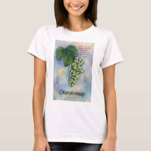 Chardonnay Vin Graps & Description Shirt Tröja
