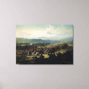 Charge of the Light Brigade, 25 oktober 1854 Canvastryck