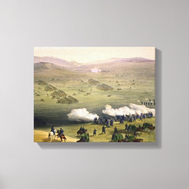 Charge of the Light Cavalry Brigade, 25 oktober Canvastryck (Framsida)