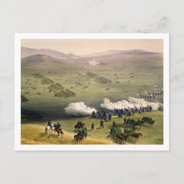 Charge of the Light Cavalry Brigade, 25 oktober Vykort (Framsida)