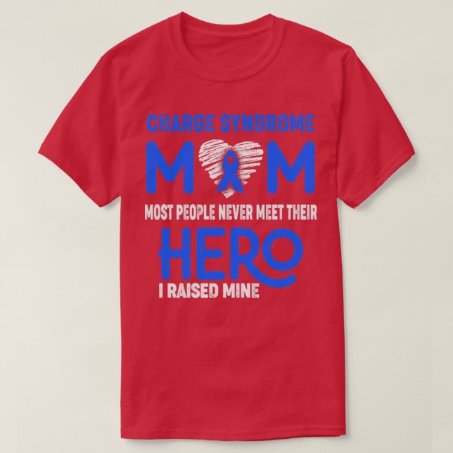 Charge Syndrome Mamma De flesta människor möter al T Shirt (Design framsida)