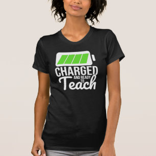 Charged and Redo to Teach 2 Woman's T-Shirt