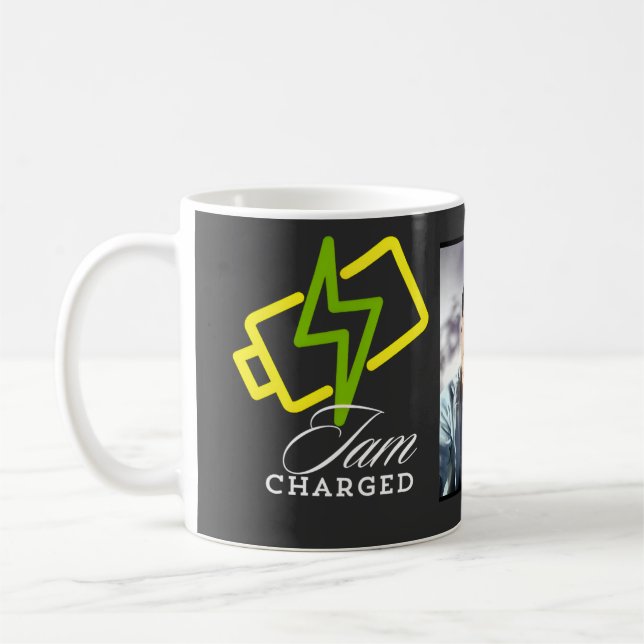 Charged Mugg - Electrical Vibes Coffee Kopp (Vänster)