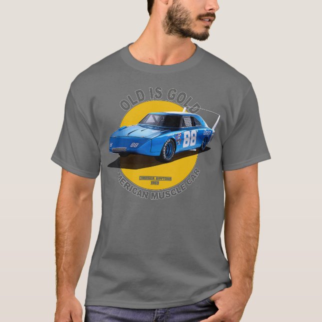 Charger Daytona American Muscle 60s 70-åring är Go T Shirt (Framsida)