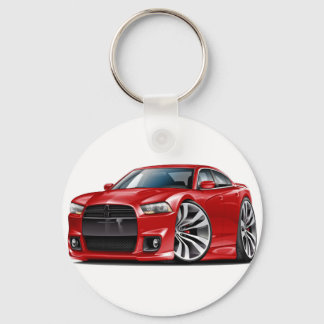 Charger SRT8 Red Car Nyckelring