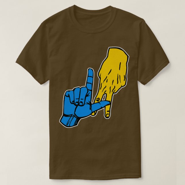 CHARGERS Hand Signal T Shirt (Design framsida)
