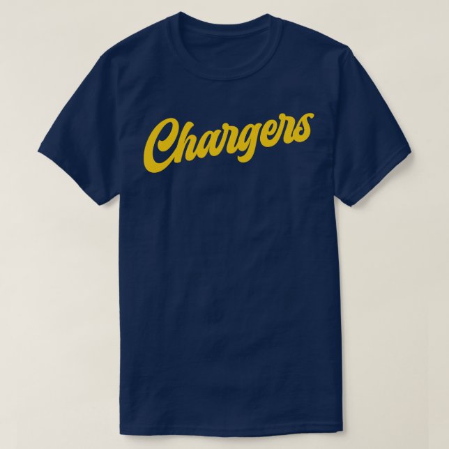 Chargers Retro Los Angeles Chargers T Shirt (Design framsida)