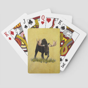 Charging Bull Moose Casinokort