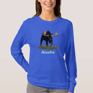 Charging Bull Moose T Shirt
