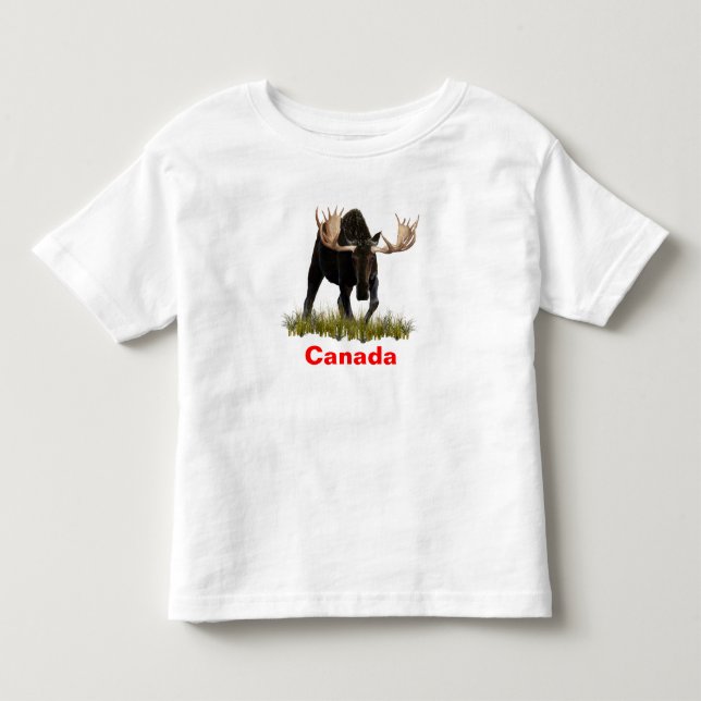 Charging Bull Moose Tee (Framsida)