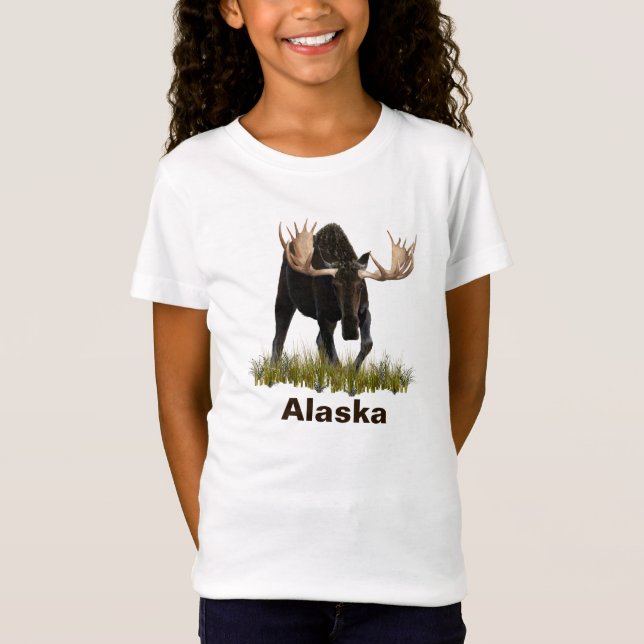 Charging Bull Moose Tee (Framsida)