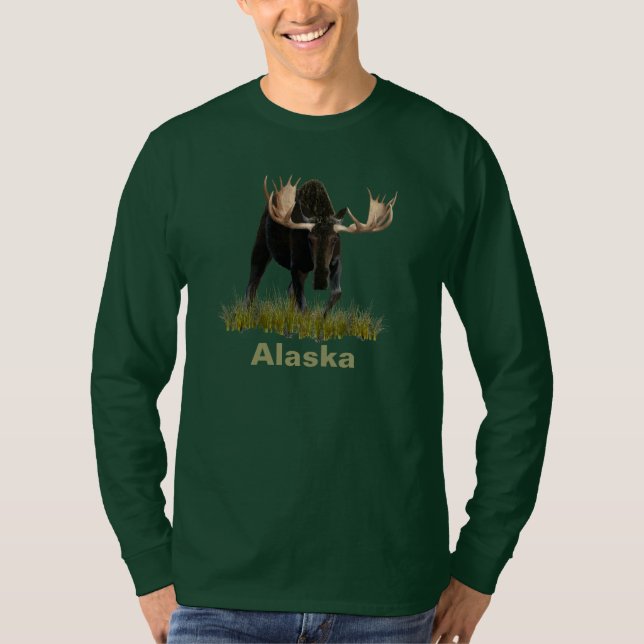 Charging Bull Moose Tee (Framsida)