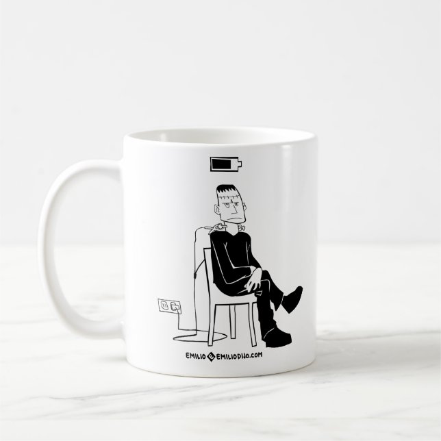 charging franky kaffemugg (Vänster)