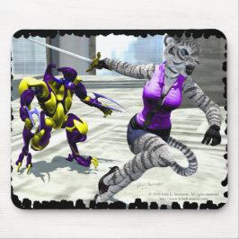 Charging Tigress Mousepad Musmatta