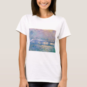 Charing Kor Bridge av Claude Monet T Shirt