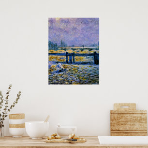 Charing Kor Bridge, reflektion på teman Poster