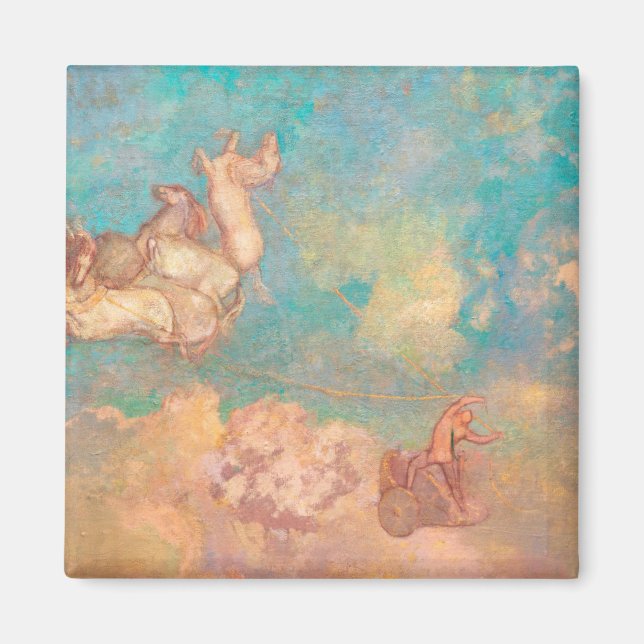 Chariot Apollo 1905 av Odilon Redon Magnet (Framsidan)