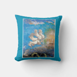 Chariot Apollo av Odilon Redon Kudde