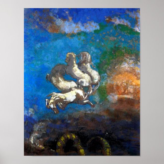 Chariot of Apollo, Redon Poster (Framsidan)