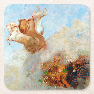 Chariot of Apollo, Redon Underlägg Papper Kvadrat