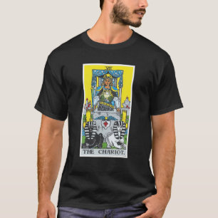 Chariot Tarot Card Occult Tro Divination M T Shirt
