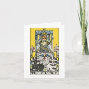 Chariot tarot-kort - Rider Waite Smith-tarot Kort