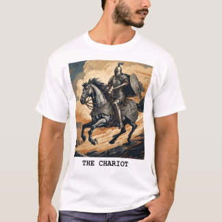 CHARIOT-TAROT-KORTET T SHIRT