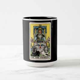 Chariot Tarot Två-Tonad Mugg